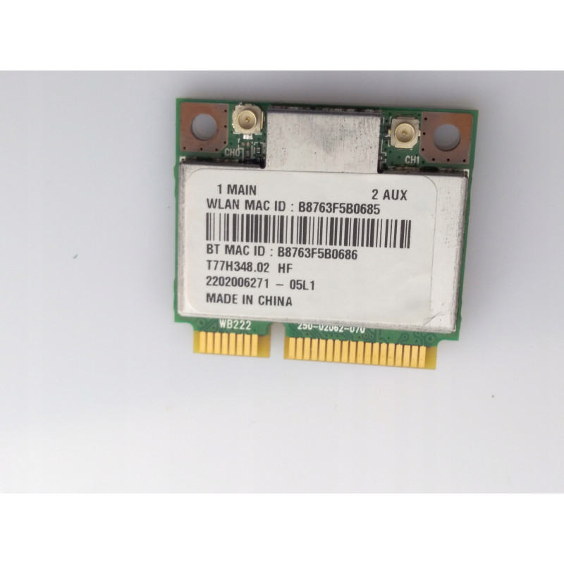 Karta mini PCI-E WLAN WiFi Atheros AR5B22 Acer