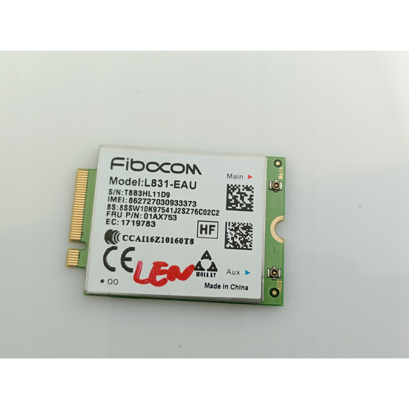 Fibocom L831-EAU Lenovo 4G LTE Modem