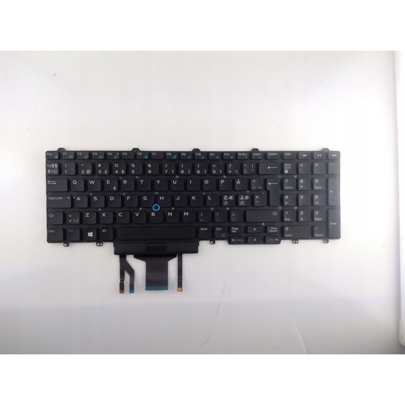 Dell 5590 keyboard and other SWE layout working LED keyboard