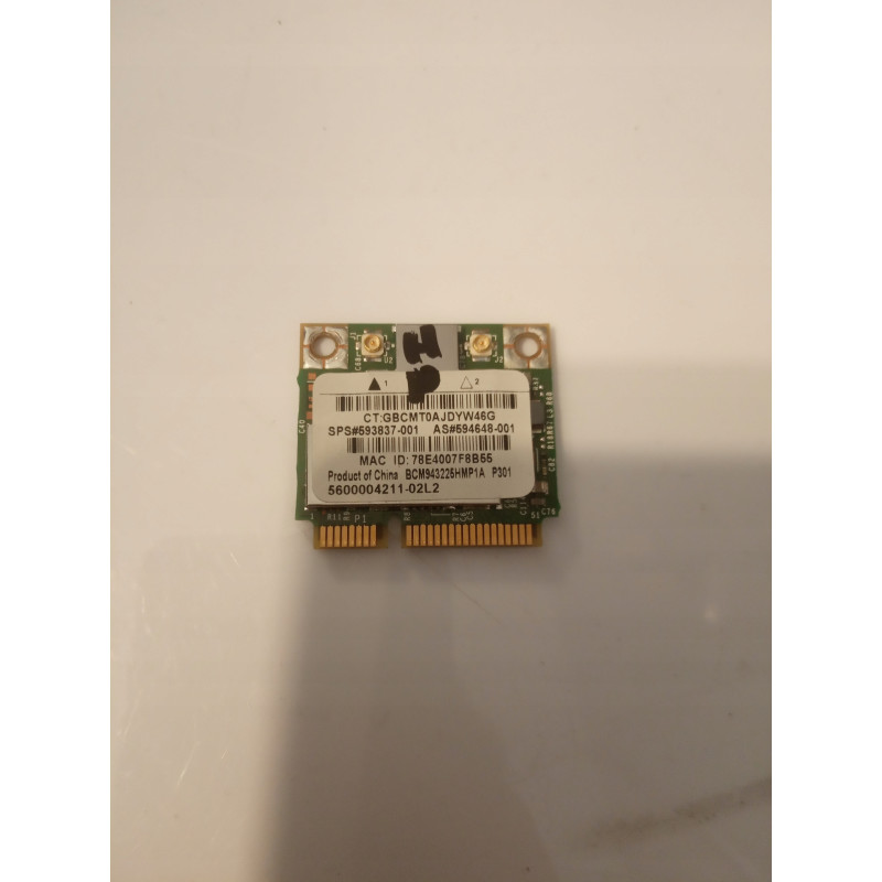 Mini PCI-E WLAN WiFi card BCM943225HMP1A HP