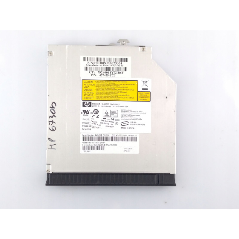 Napęd DVD do HP 6730b sprawny