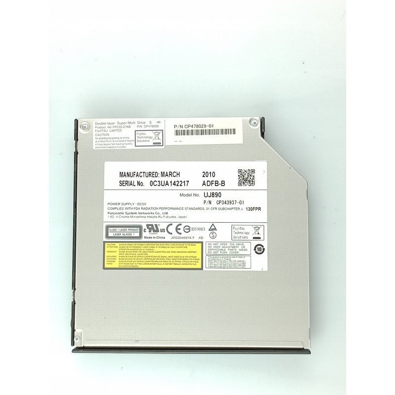 DVD drive for Fujitsu E780 H700 H710 operational