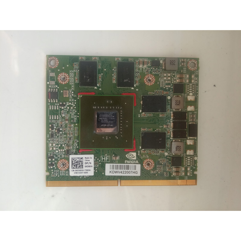 NVIDIA Quadro 1000M do Dell M4600 sprawna