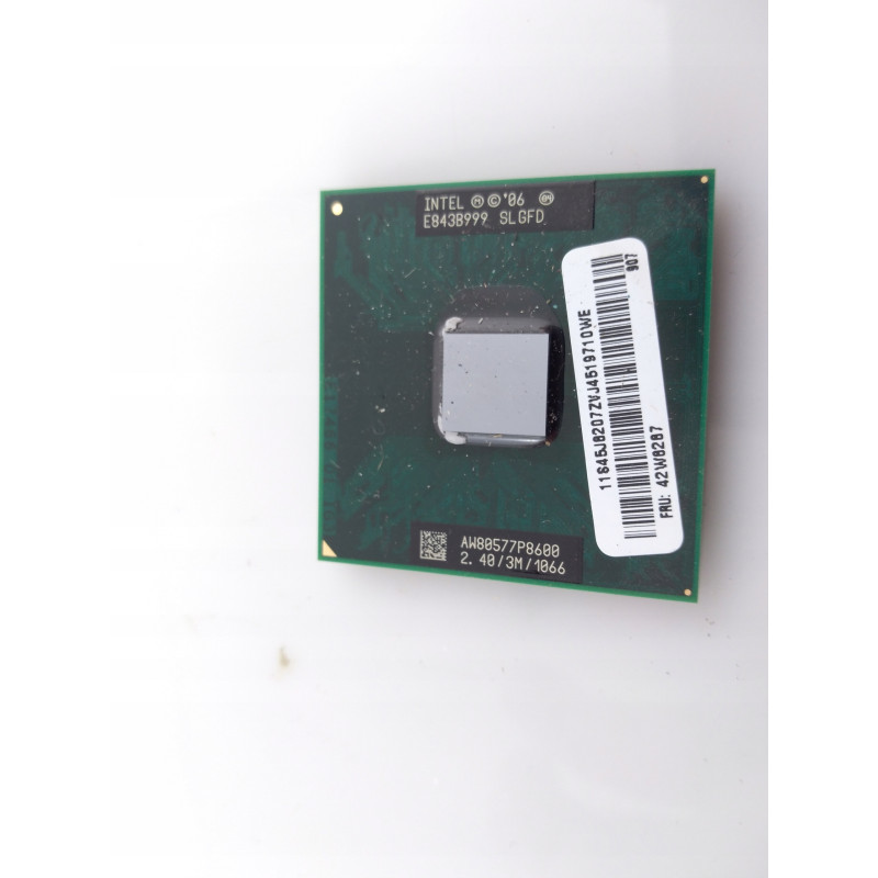 Intel Core 2 duo P8600 2.40GHz 1066Mhz FSB 3MB