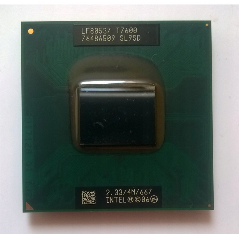 Intel Core 2 duo T7600 2.33GHz 667Mhz FSB 4MB