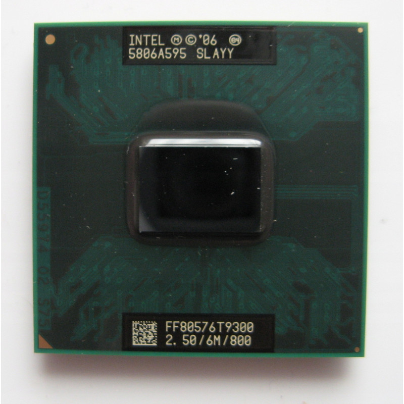 Intel Core 2 duo T9300 2,50 GHz 800Mhz FSB 6MB