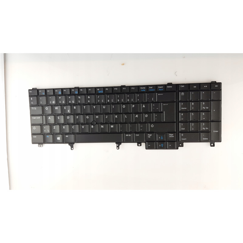 Dell E6540 keyboard and other SWE layout fully functional